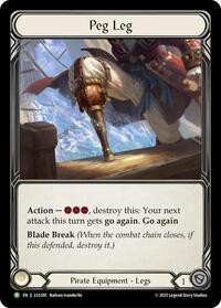 Peg Leg (LGS395) (LGS395) [Flesh and Blood: Promo Cards]