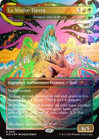 La Madre Tierra - Xenagos, God of Revels (Rainbow Foil) (2061) [Secret Lair Drop Series]