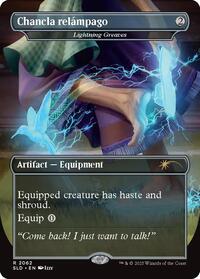 Chancla relámpago - Lightning Greaves (2062) [Secret Lair Drop Series]