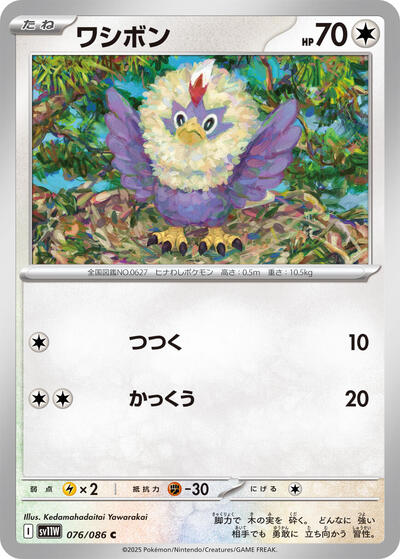 Rufflet - 076/086 (076/086) [SV11W: White Flare]