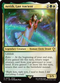 Aerith, Last Ancient (Surge Foil) (76) [Commander: FINAL FANTASY]