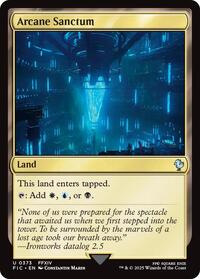 Arcane Sanctum (Surge Foil) (373) [Commander: FINAL FANTASY]