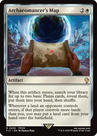Archaeomancer's Map (Surge Foil) (230) [Commander: FINAL FANTASY]