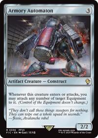 Armory Automaton (Surge Foil) (336) [Commander: FINAL FANTASY]