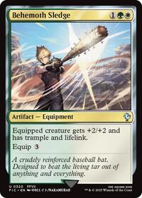 Behemoth Sledge (Surge Foil) (320) [Commander: FINAL FANTASY]