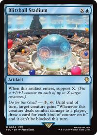 Blitzball Stadium (Surge Foil) (34) [Commander: FINAL FANTASY]