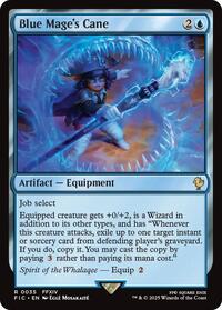 Blue Mage's Cane (Surge Foil) (35) [Commander: FINAL FANTASY]