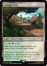 Canopy Vista (Surge Foil) (378) [Commander: FINAL FANTASY]