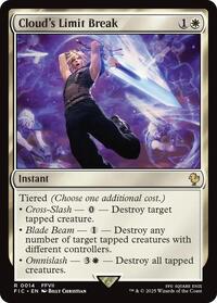 Cloud's Limit Break (Surge Foil) (14) [Commander: FINAL FANTASY]