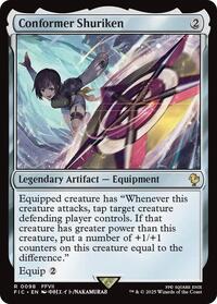 Conformer Shuriken (Surge Foil) (98) [Commander: FINAL FANTASY]