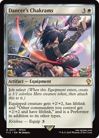 Dancer's Chakrams (Surge Foil) (17) [Commander: FINAL FANTASY]