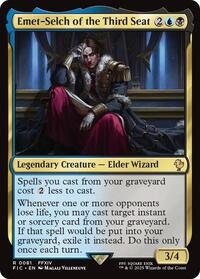 Emet-Selch of the Third Seat (Surge Foil) (81) [Commander: FINAL FANTASY]