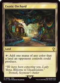 Exotic Orchard (Surge Foil) (390) [Commander: FINAL FANTASY]
