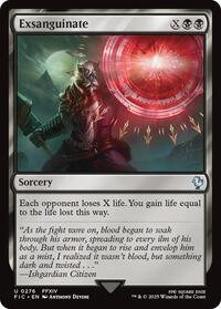 Exsanguinate (Surge Foil) (276) [Commander: FINAL FANTASY]
