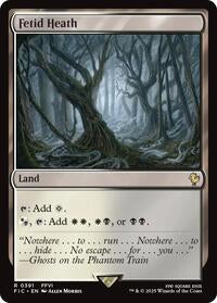 Fetid Heath (Surge Foil) (391) [Commander: FINAL FANTASY]