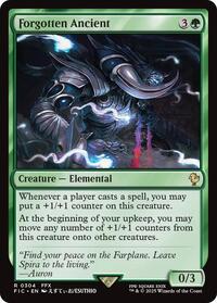 Forgotten Ancient (Surge Foil) (304) [Commander: FINAL FANTASY]