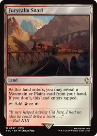 Furycalm Snarl (Surge Foil) (397) [Commander: FINAL FANTASY]
