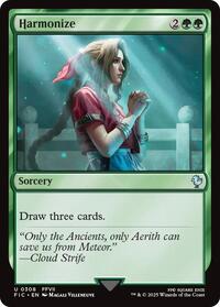 Harmonize (Surge Foil) (308) [Commander: FINAL FANTASY]