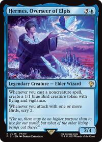 Hermes, Overseer of Elpis (Surge Foil) (36) [Commander: FINAL FANTASY]