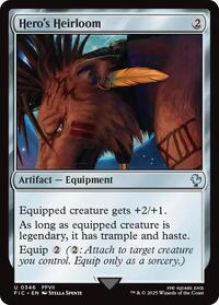 Hero's Heirloom (Surge Foil) (346) [Commander: FINAL FANTASY]