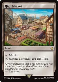 High Market (Surge Foil) (402) [Commander: FINAL FANTASY]