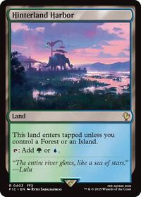 Hinterland Harbor (Surge Foil) (403) [Commander: FINAL FANTASY]