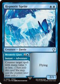 Hypnotic Sprite (Surge Foil) (264) [Commander: FINAL FANTASY]