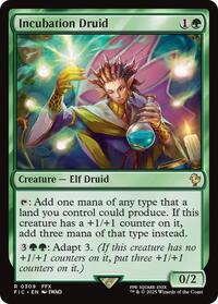 Incubation Druid (Surge Foil) (309) [Commander: FINAL FANTASY]