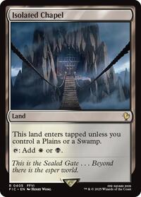 Isolated Chapel (Surge Foil) (405) [Commander: FINAL FANTASY]
