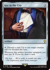 Key to the City (Surge Foil) (348) [Commander: FINAL FANTASY]