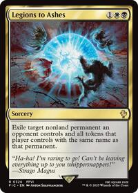 Legions to Ashes (Surge Foil) (326) [Commander: FINAL FANTASY]