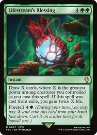 Lifestream's Blessing (Surge Foil) (67) [Commander: FINAL FANTASY]