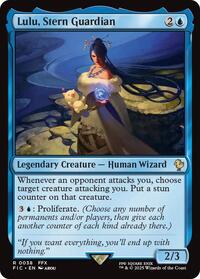Lulu, Stern Guardian (Surge Foil) (38) [Commander: FINAL FANTASY]