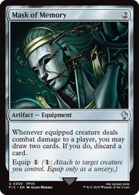 Mask of Memory (Surge Foil) (350) [Commander: FINAL FANTASY]