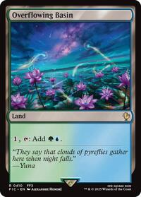 Overflowing Basin (Surge Foil) (410) [Commander: FINAL FANTASY]