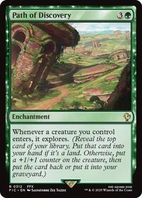 Path of Discovery (Surge Foil) (312) [Commander: FINAL FANTASY]