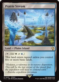 Prairie Stream (Surge Foil) (413) [Commander: FINAL FANTASY]