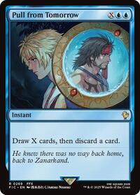 Pull from Tomorrow (Surge Foil) (269) [Commander: FINAL FANTASY]