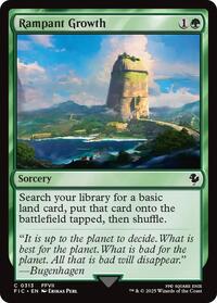 Rampant Growth (Surge Foil) (313) [Commander: FINAL FANTASY]