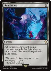 Reanimate (Surge Foil) (282) [Commander: FINAL FANTASY]