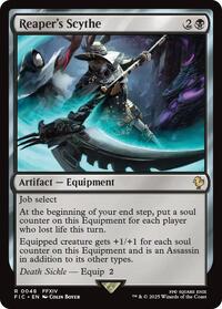 Reaper's Scythe (Surge Foil) (48) [Commander: FINAL FANTASY]