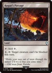Rogue's Passage (Surge Foil) (415) [Commander: FINAL FANTASY]
