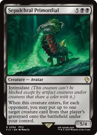Sepulchral Primordial (Surge Foil) (284) [Commander: FINAL FANTASY]