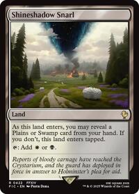 Shineshadow Snarl (Surge Foil) (422) [Commander: FINAL FANTASY]