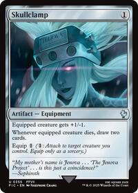 Skullclamp (Surge Foil) (355) [Commander: FINAL FANTASY]