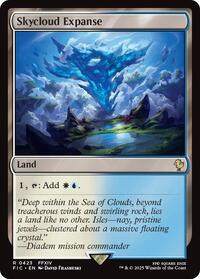 Skycloud Expanse (Surge Foil) (423) [Commander: FINAL FANTASY]