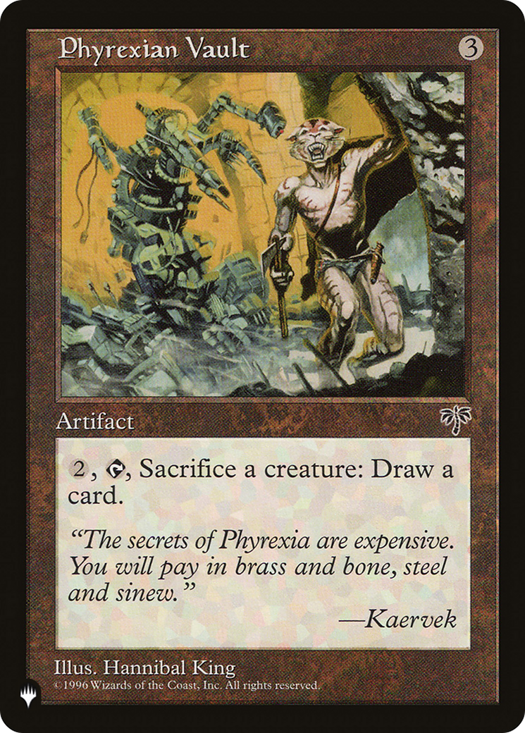 Phyrexian Vault (LIST-) - The List