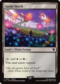 Sunlit Marsh (Surge Foil) (431) [Commander: FINAL FANTASY]