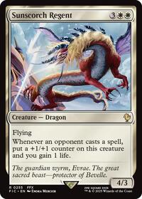 Sunscorch Regent (Surge Foil) (255) [Commander: FINAL FANTASY]