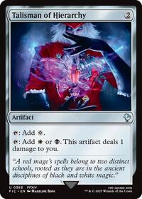 Talisman of Hierarchy (Surge Foil) (365) [Commander: FINAL FANTASY]
